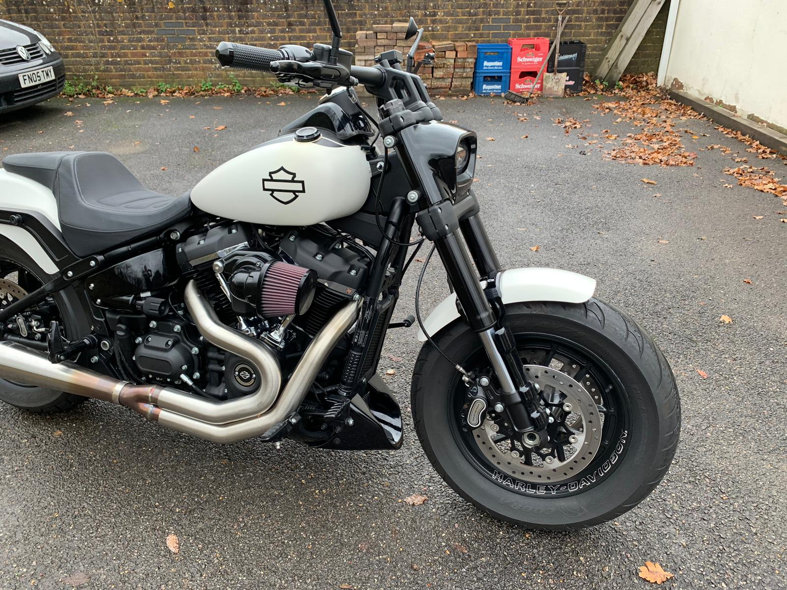 2018/19 softail chin spoiler / belly pan
